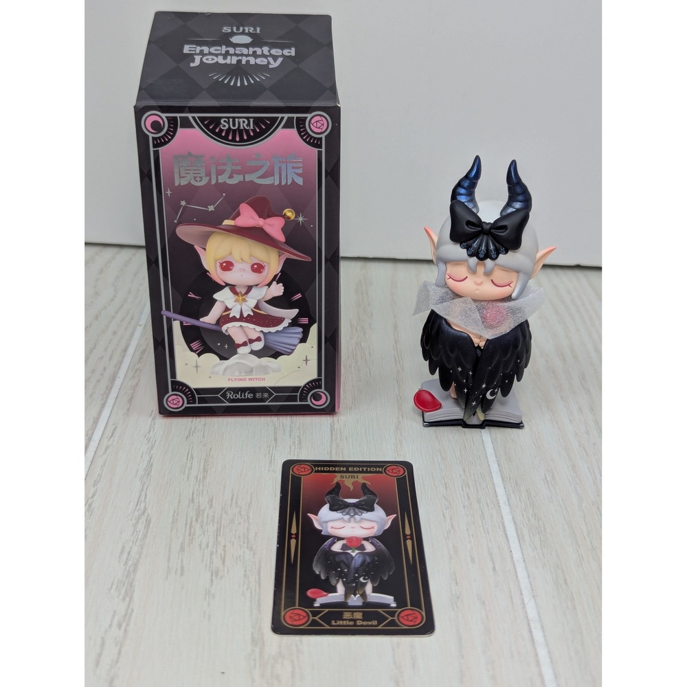 Rolife SURI Enchanted Journey HIDDEN SECRET Little Devil Figure Black Pink Rare